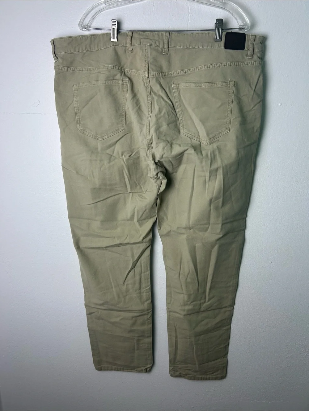 Peter Millar Men Size 42X30 Fairfield Garment Dyed Denim Light khaki
